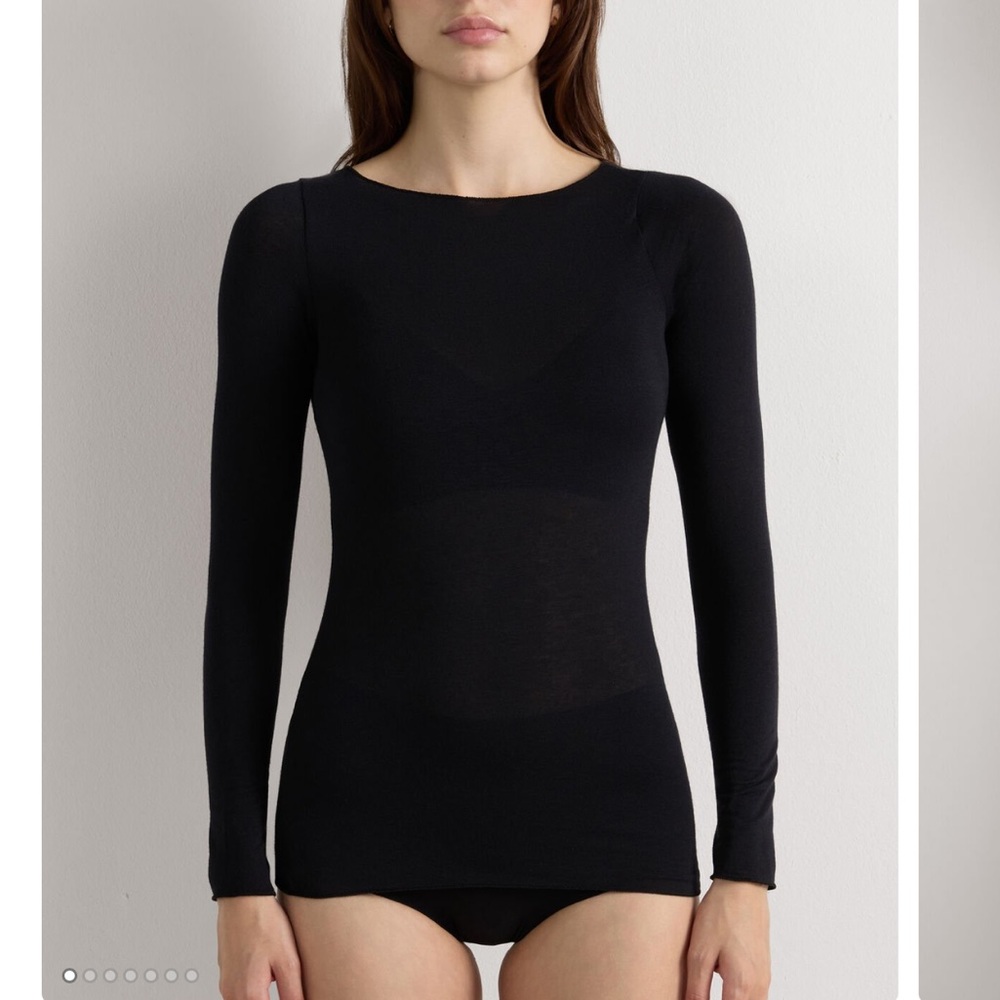 Boat Neck Modal Cashmere Ultralight Top